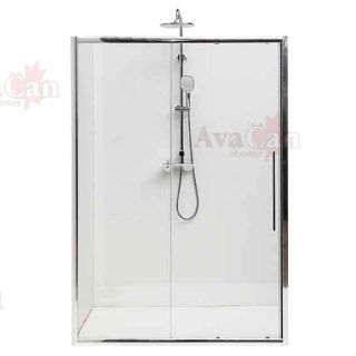 Душевая дверь в нишу AvaCan FС120-140 хром